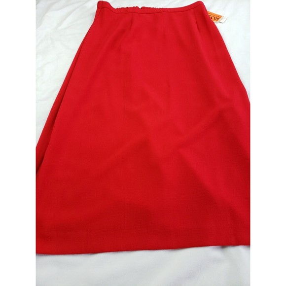 Womens Red Maxi Skirt Size 14 - Picture 3 of 12
